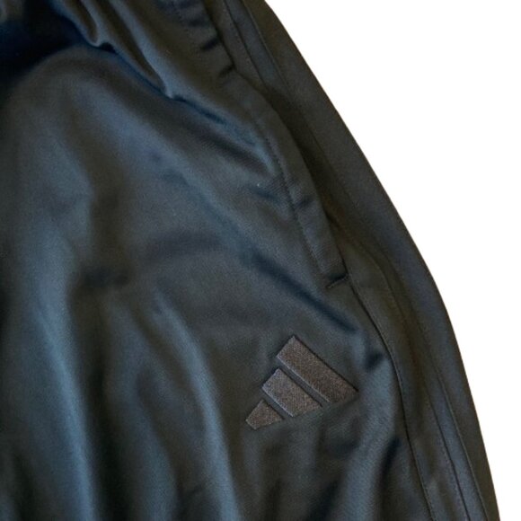 Adidas 3-Stripes Tricot Track Pants Men's Small S Black NWT NEW - Picture 6 of 10